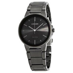 NWT Authentic Citizen Axiom Black Dial Men's Watch